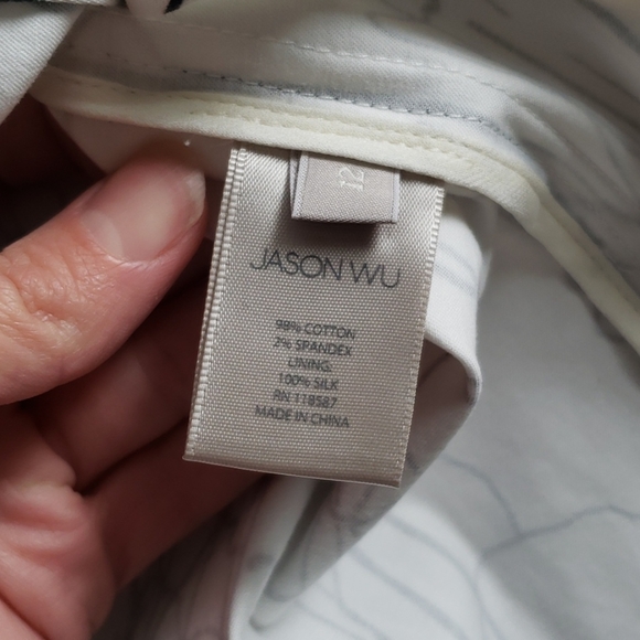 Jason Wu Wrap Shirt Dress SZ 12 - Picture 6 of 10